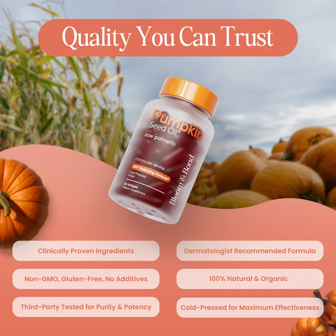 Pumpkin Seed Oil + Saw Palmetto Softgels