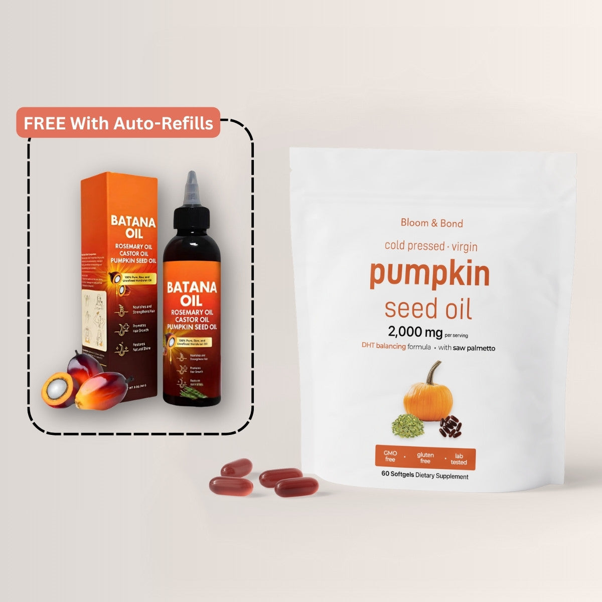 Pumpkin Seed Oil Softgels